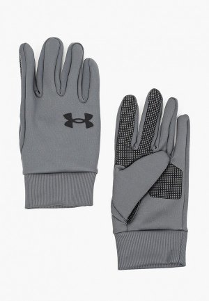Перчатки Under Armour UA Mens Storm Liner. Цвет: серый