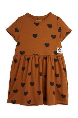 Детское платье, коричневый Mini Rodini