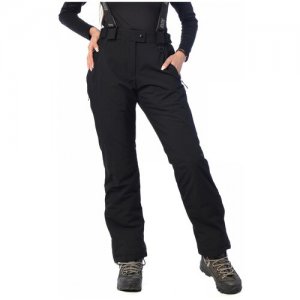 Горнолыжные брюки женские FUN ROCKET 4407 размер 48, черный. Цвет: черный