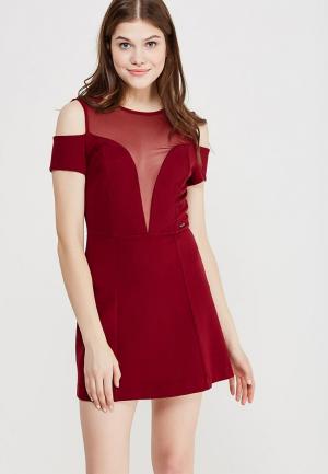 Платье Koralline. Цвет: бордовый