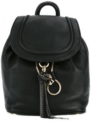 Мини-рюкзак Diane Von Furstenberg. Цвет: чёрный