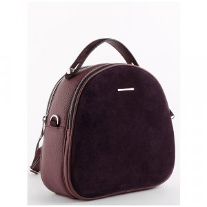 Рюкзак , фактура бархатистая, фиолетовый Fiato. Цвет: фиолетовый