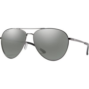Поляризованные солнцезащитные очки layback , цвет dark ruthenium/polarized platinum mirror Smith