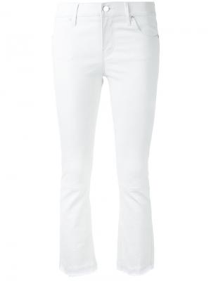 Укороченные брюки Rta. Цвет: белый