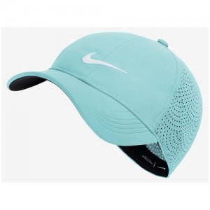 Кепка AeroBill Heritage86 Womens Golf Hat, размер ADULT/OS, зеленый, бирюзовый NIKE. Цвет: зеленый/голубой