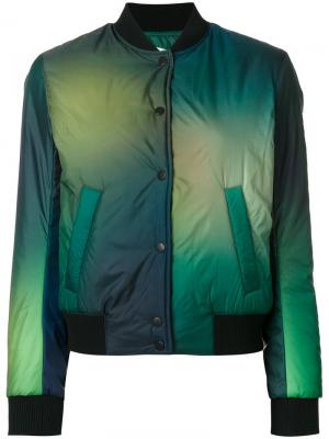 Куртка-бомбер Northern Lights Kenzo. Цвет: зелёный