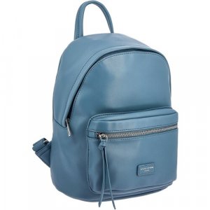 Рюкзак , внутренний карман, регулируемый ремень, синий DAVID JONES. Цвет: синий