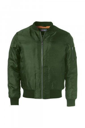 Куртка бомбер , зеленый Clique