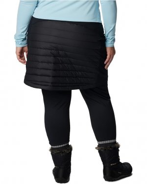 Юбка Plus Size Powder Lite II Skirt, черный Columbia