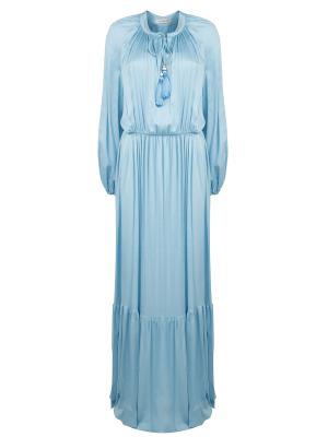 Вечернее платье FLASHIN. Цвет: голубой