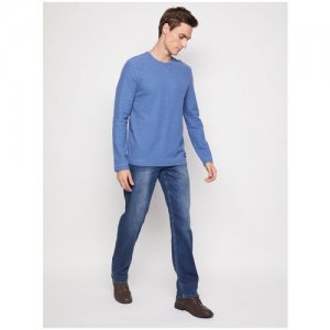 Прямые джинсы фасона Regular, цвет Голубой, размер 31 Zolla