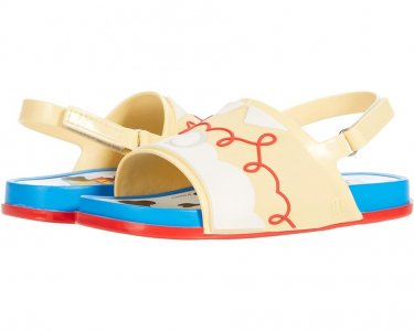 Балетки Beach Slide + Toy Story BB, цвет Blue/Yellow Mini Melissa