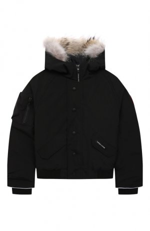 Пуховая куртка Rundle Canada Goose. Цвет: чёрный