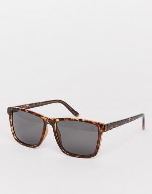 Солнцезащитные очки Cheap Monday. Цвет: коричневый