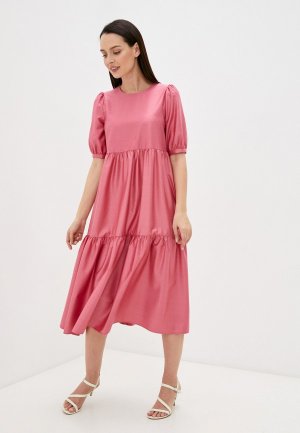 Платье Belucci. Цвет: розовый