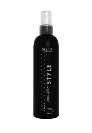 Спрей для укладки Ollin Style Lotion-Spray Medium. Цвет: черный
