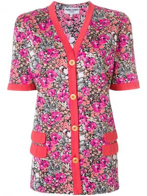 Блузка с цветочным принтом застежкой на пуговицах Pierre Cardin Pre-Owned. Цвет: разноцветный