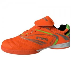 Бутсы футбольные Atemi SD300 Indoor, оранжевые, синтетическая кожа, размер 37 7069670 .. Цвет: оранжевый