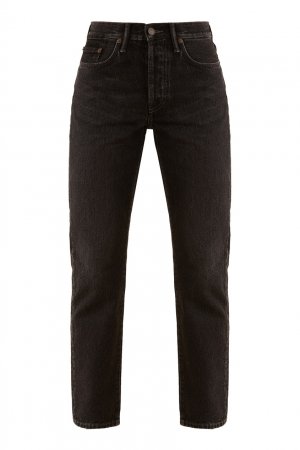 Черные прямые джинсы Acne Studios. Цвет: черный