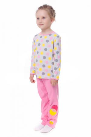 Пижама СВIТАНАК. Цвет: розовый, желтый, серый