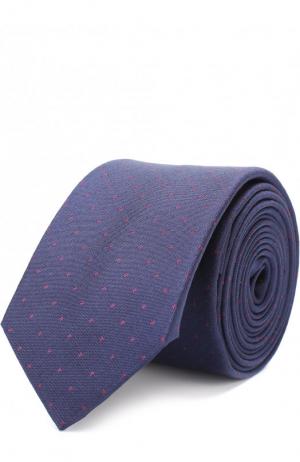 Шелковый галстук Drykorn. Цвет: темно-синий