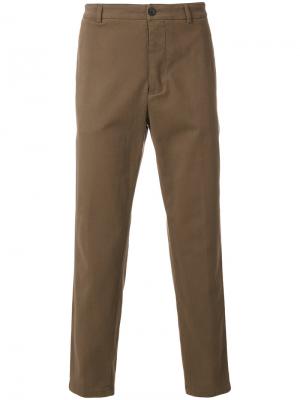 Классические брюки-чинос Department 5. Цвет: коричневый