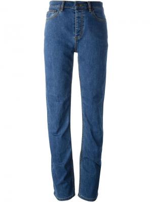 Свободные джинсы Marc Jacobs. Цвет: синий