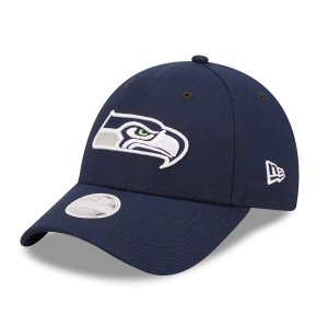 Женская темно-синяя бейсболка New Era College Seattle Seahawks, простая регулируемая шляпа 9FORTY
