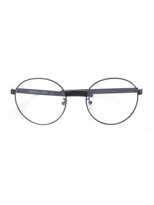 Classic round glasses Mcq By Alexander Mcqueen Eyewear. Цвет: чёрный