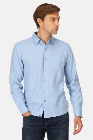 Рубашка с длинным рукавом Coolweave 'Brycen' , синий Regatta