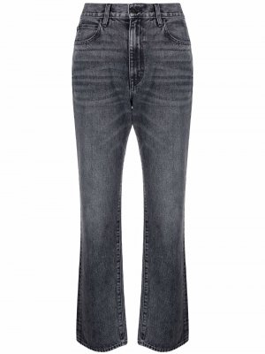 Укороченные джинсы London Slvrlake. Цвет: серый