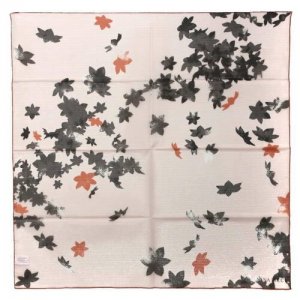 Нежный шейный платок с листьями 2445 Nina Ricci. Цвет: розовый
