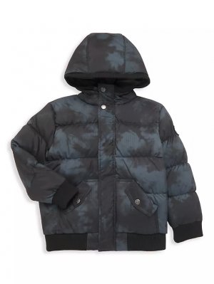 Пуховое пальто для маленьких мальчиков и , цвет storm Appaman