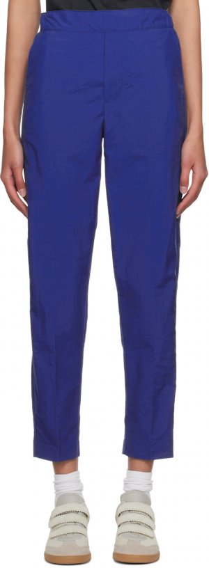 Синие городские брюки Maison Kitsuné
