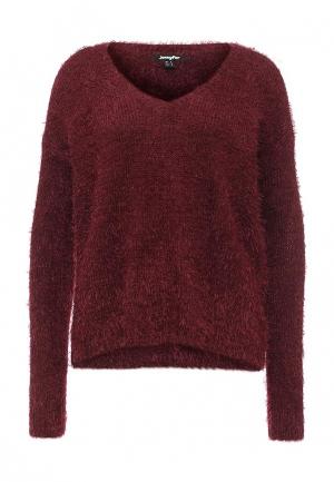 Пуловер Jennyfer. Цвет: бордовый