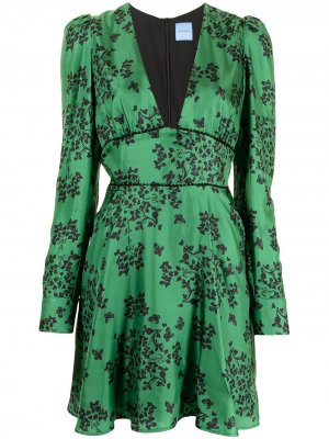 Платье мини Fable Macgraw. Цвет: зеленый