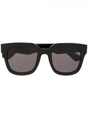 Солнцезащитные очки Sabato в квадратной оправе Retrosuperfuture. Цвет: черный
