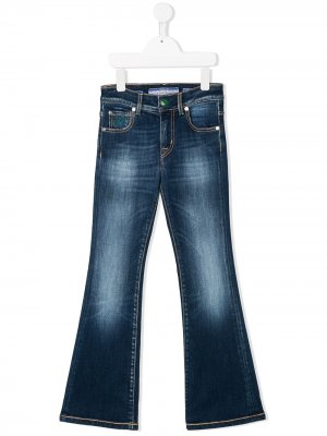 Расклешенные джинсы Jacob Cohen Junior. Цвет: синий