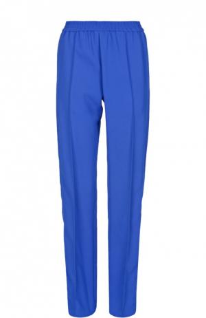 Прямые брюки со стрелками и эластичным поясом Kenzo. Цвет: синий