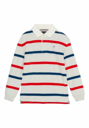 Рубашка-поло RUGBY STRIPE , цвет light grey heather base rwb stripes Tommy Hilfiger