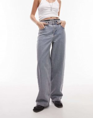 Прямые джинсы в стиле 90-х годов Topshop