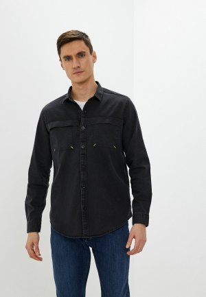 Рубашка джинсовая Trendyol. Цвет: серый