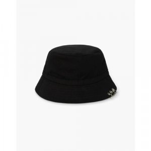 Шляпа , размер 6-8л, черный Gloria Jeans. Цвет: черный