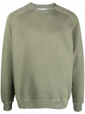 Crewneck jersey sweatshirt Boglioli. Цвет: зеленый