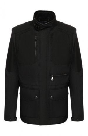 Утепленная куртка Ralph Lauren. Цвет: чёрный