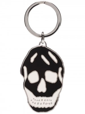Брелок Skull Alexander McQueen. Цвет: черный