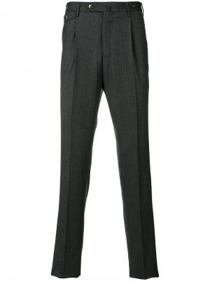 Классические брюки Pt01. Цвет: серый