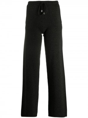Кашемировые трикотажные брюки Gentry Portofino. Цвет: серый