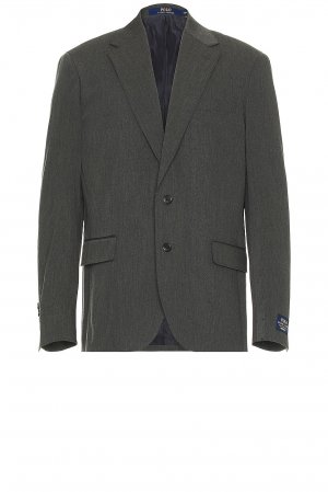 Пиджак Tailored Twill Sport Coat, цвет Charcoal Polo Ralph Lauren