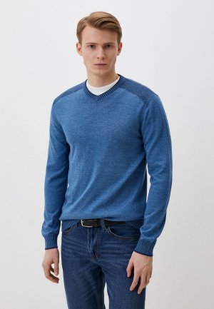 Пуловер Zolla. Цвет: голубой